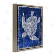 Paul Brent | Rustic Indigo Turtle