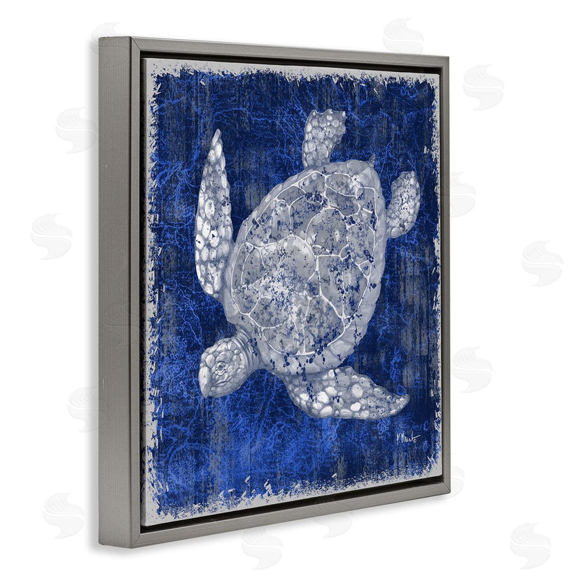 Paul Brent | Rustic Indigo Turtle