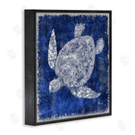 Paul Brent | Rustic Indigo Turtle
