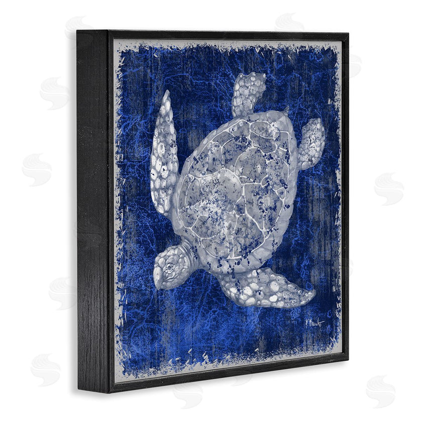 Paul Brent | Rustic Indigo Turtle