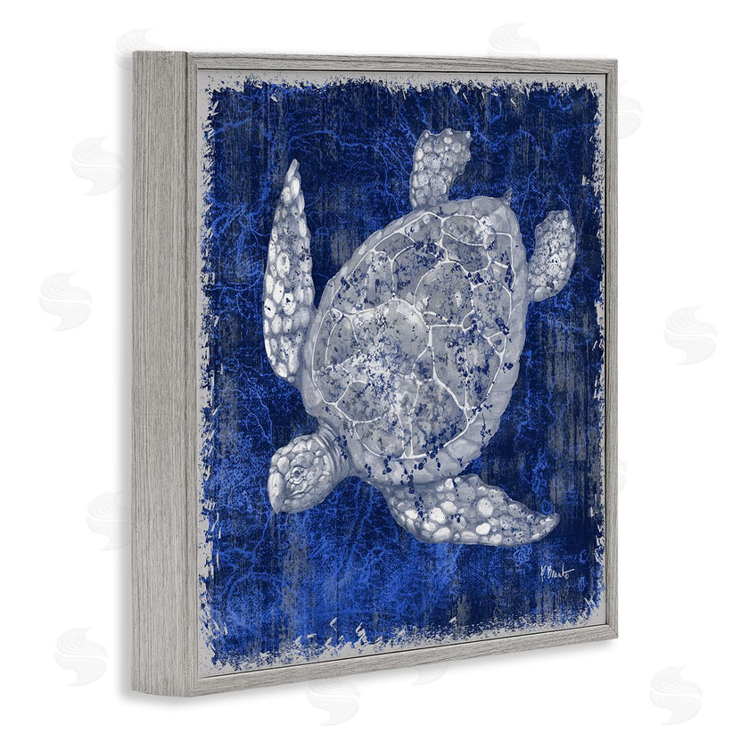 Paul Brent | Rustic Indigo Turtle