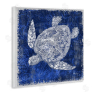 Paul Brent | Rustic Indigo Turtle