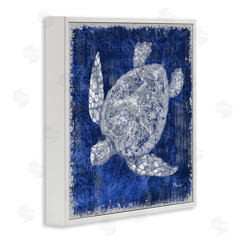 Paul Brent | Rustic Indigo Turtle