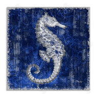 Paul Brent | Rustic Indigo Seahorse