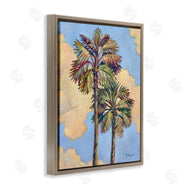 Paul Brent | Two Palm Trees & Clouds