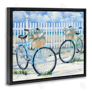 Paul Brent | Bicycles at Beach Fence