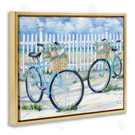 Paul Brent | Bicycles at Beach Fence