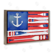 Paul Brent | Patriotic Oar Flag
