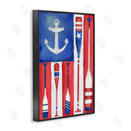 Paul Brent | Americana Oar Flag