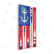 Paul Brent | Americana Oar Flag
