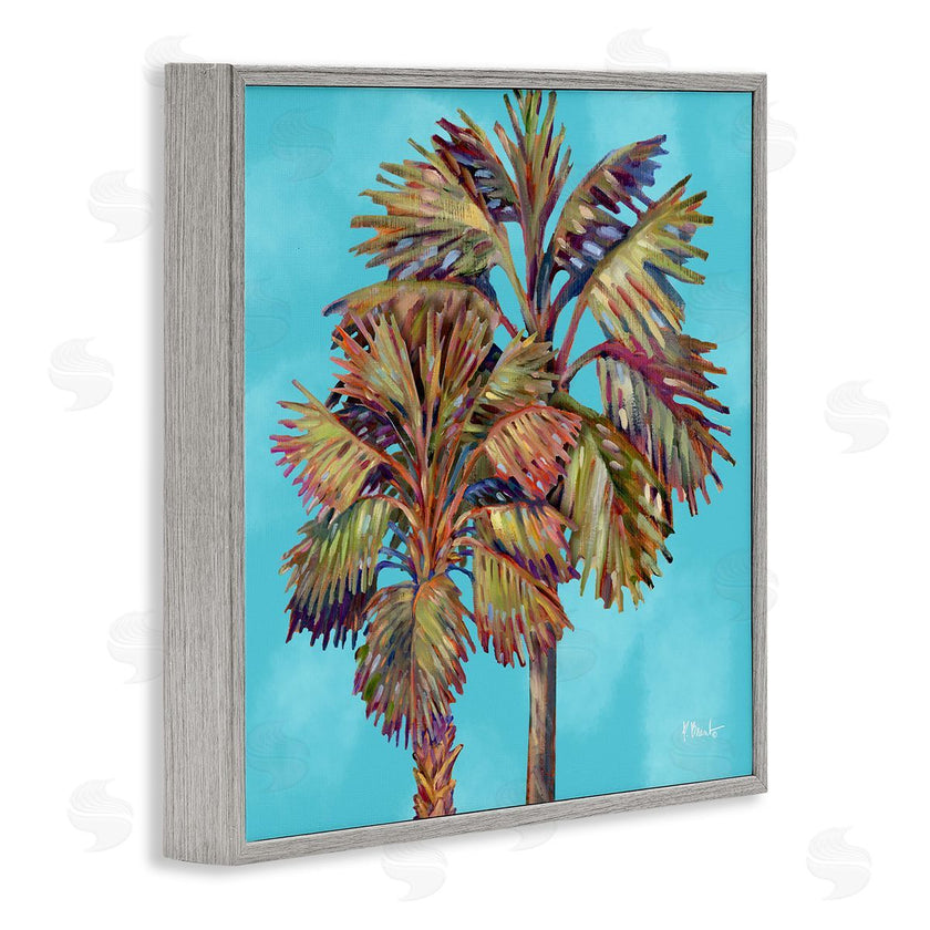 Paul Brent | Bondi Palms on Blue
