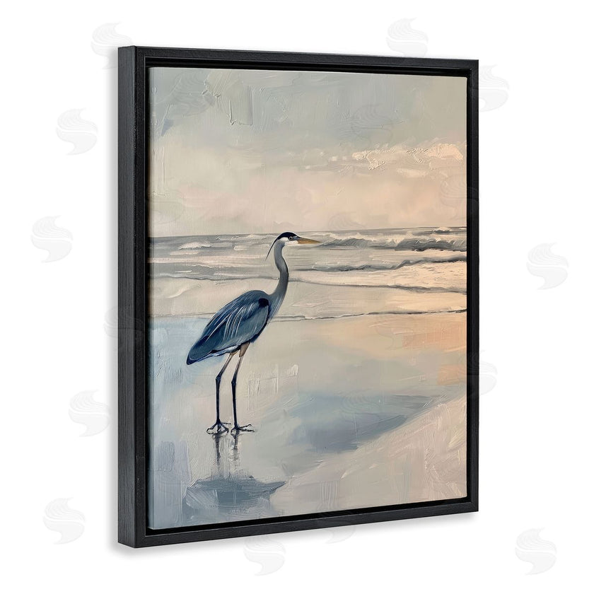 Petal Prints Design | Heron on Classic Coast