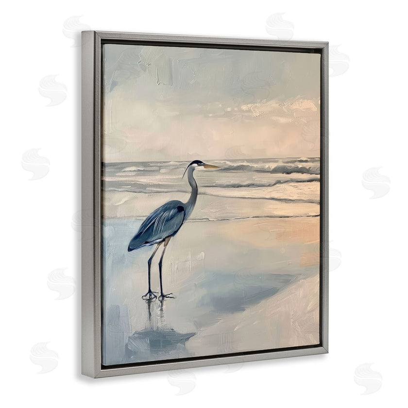 Petal Prints Design | Heron on Classic Coast
