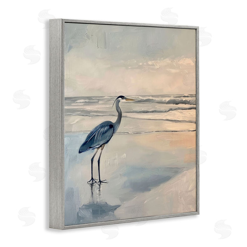 Petal Prints Design | Heron on Classic Coast