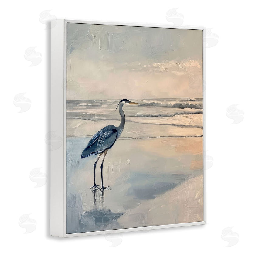 Petal Prints Design | Heron on Classic Coast