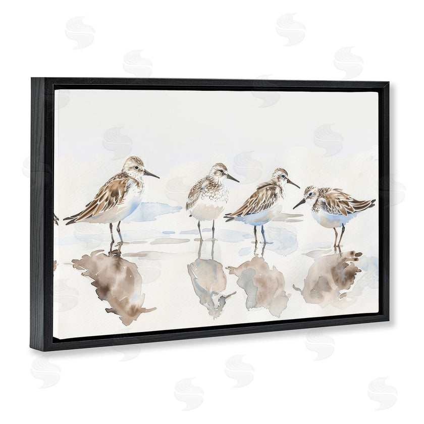 Petal Prints Design | Sandpipers Shore Reflection