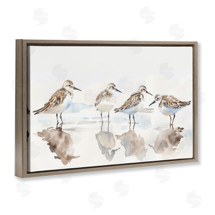 Petal Prints Design | Sandpipers Shore Reflection