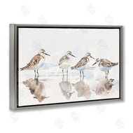Petal Prints Design | Sandpipers Shore Reflection