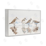 Petal Prints Design | Sandpipers Shore Reflection