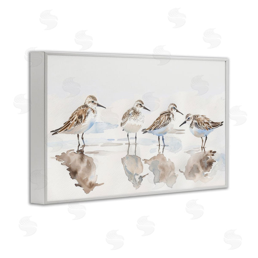 Petal Prints Design | Sandpipers Shore Reflection
