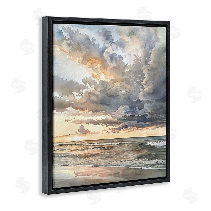 Petal Prints Design | Moody Sea Cloudy View