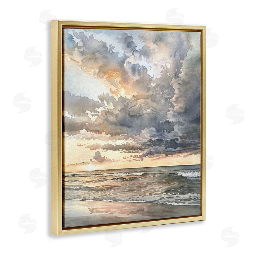 Petal Prints Design | Moody Sea Cloudy View