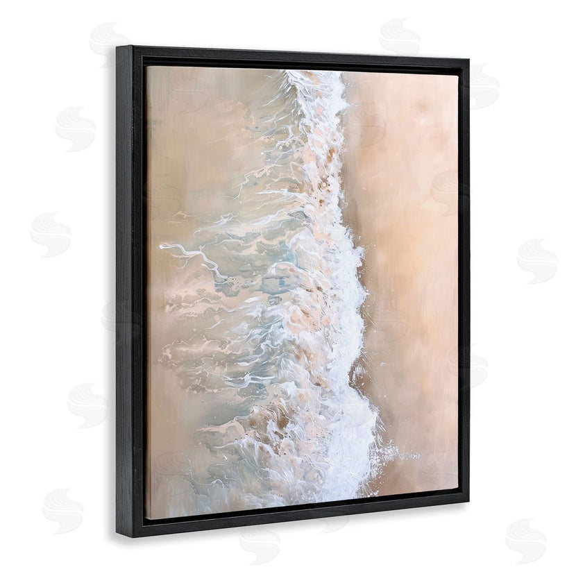 Petal Prints Design | Neutral Coast Wave Crash
