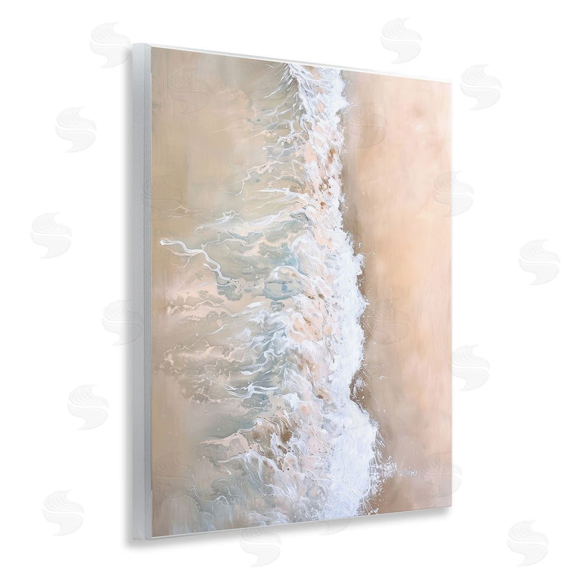 Petal Prints Design | Neutral Coast Wave Crash