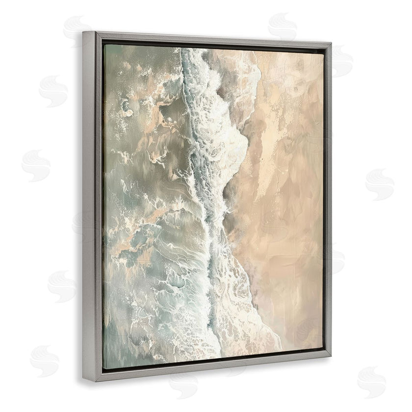 Petal Prints Design | Vertical Aerial Beach