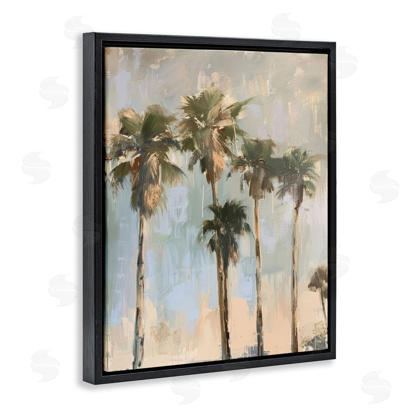 Petal Prints Design | Painterly Palm Trees