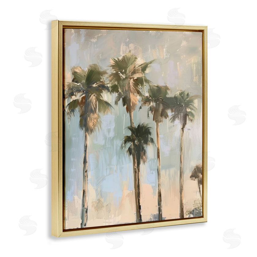 Petal Prints Design | Painterly Palm Trees