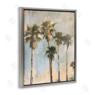 Petal Prints Design | Painterly Palm Trees