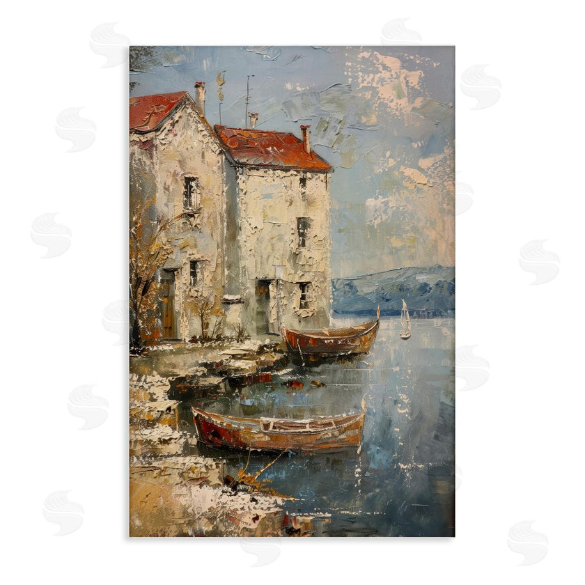 Petal Prints Design | Red Townside Boats