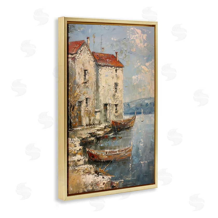 Petal Prints Design | Red Townside Boats