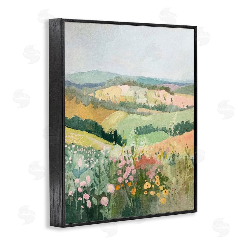RileyB | Pastel Rolling Hills Scene