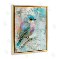 RileyB | Vintage Soft Pastel Bird