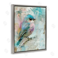 RileyB | Vintage Soft Pastel Bird