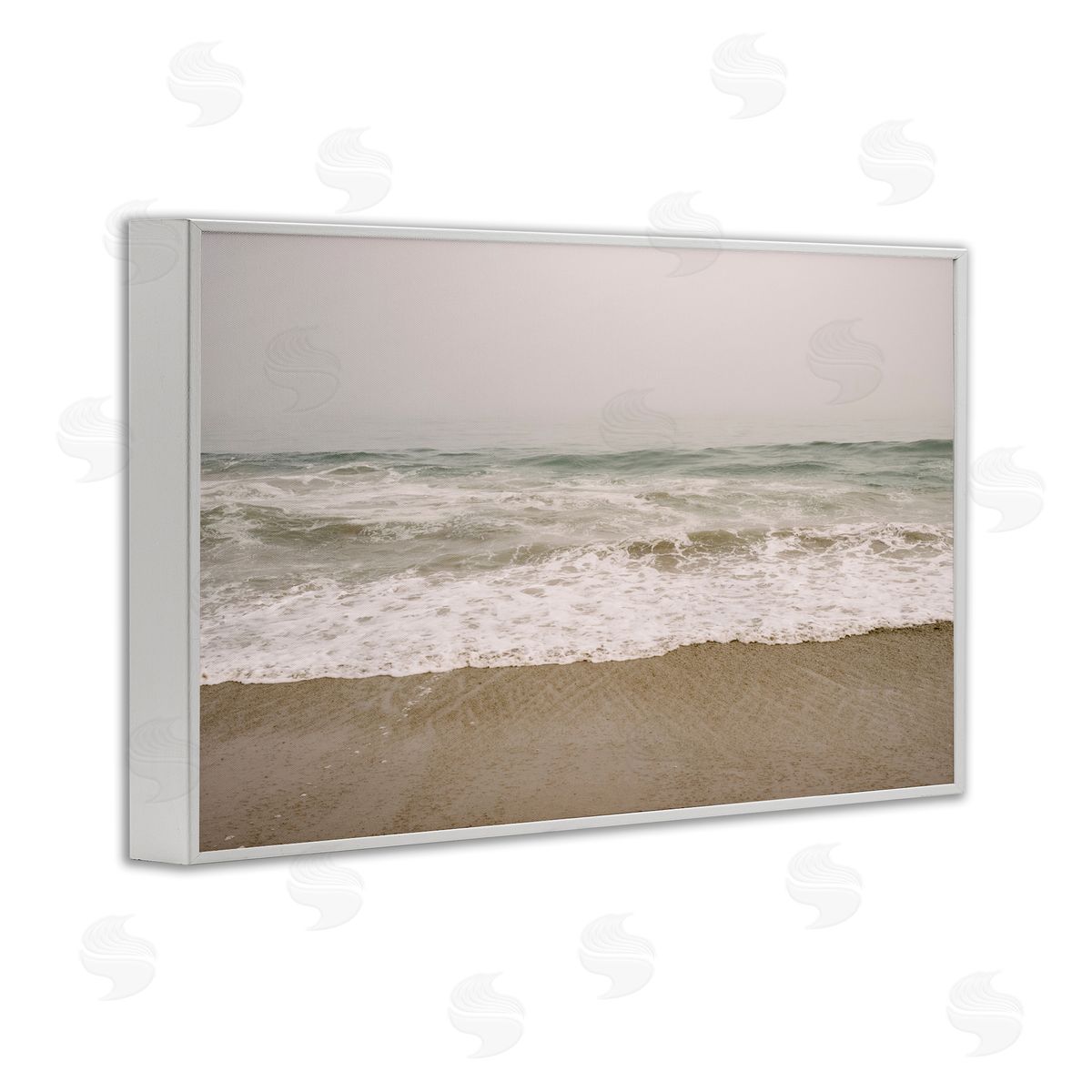 Peaceful Point Reyes White Frame Print Wall Art, Home Decor by Crystal Lynn Collins