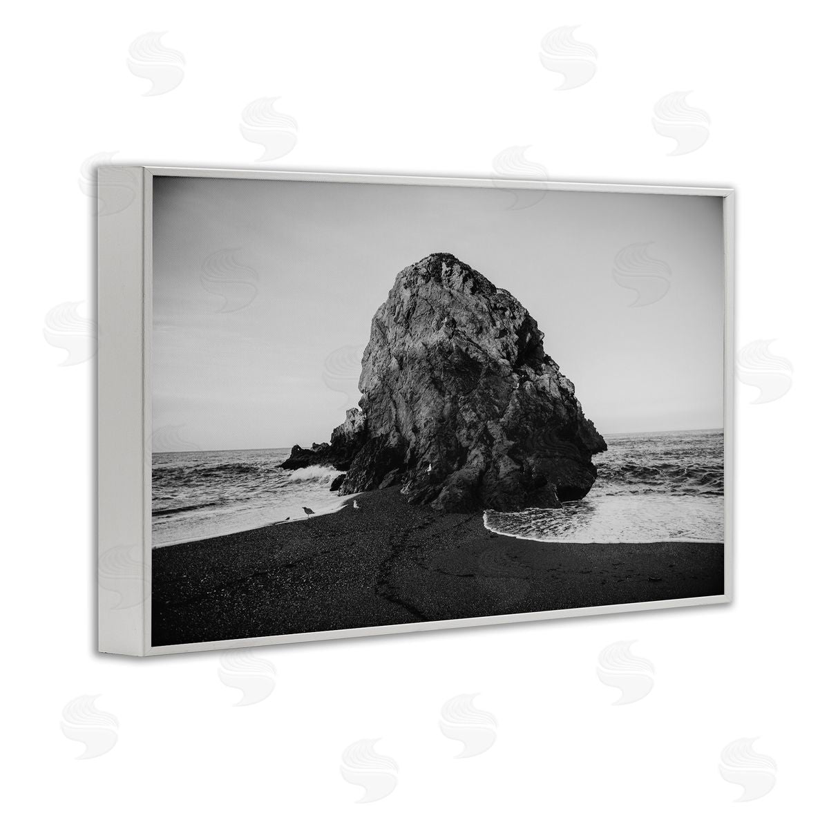 Sonoma Coast Landmark White Frame Print Wall Art, Home Decor by Crystal Lynn Collins