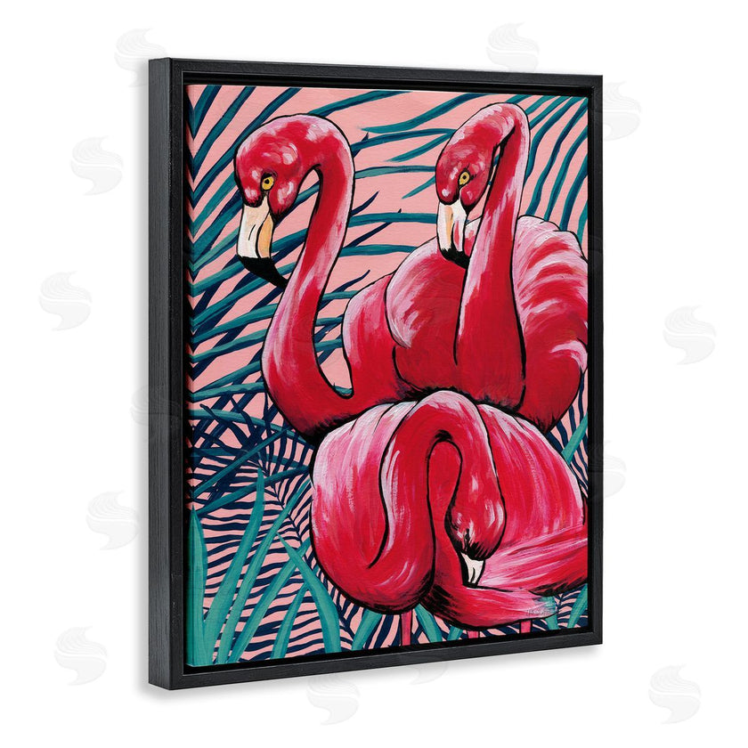 Yvette St. Amant | Tropical Paradise Flamingos