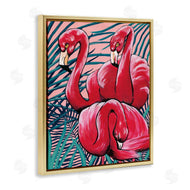 Yvette St. Amant | Tropical Paradise Flamingos