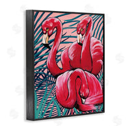 Yvette St. Amant | Tropical Paradise Flamingos