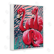Yvette St. Amant | Tropical Paradise Flamingos