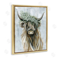 Yvette St. Amant | Floral Crowned Bovine