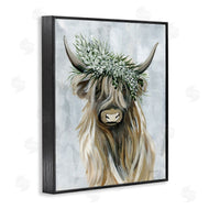 Yvette St. Amant | Floral Crowned Bovine