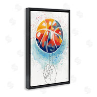 Yvette St. Amant | Abstract Basketball Trick