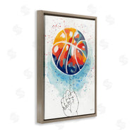 Yvette St. Amant | Abstract Basketball Trick