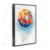 Yvette St. Amant | Abstract Basketball Trick