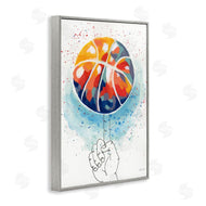 Yvette St. Amant | Abstract Basketball Trick