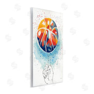 Yvette St. Amant | Abstract Basketball Trick
